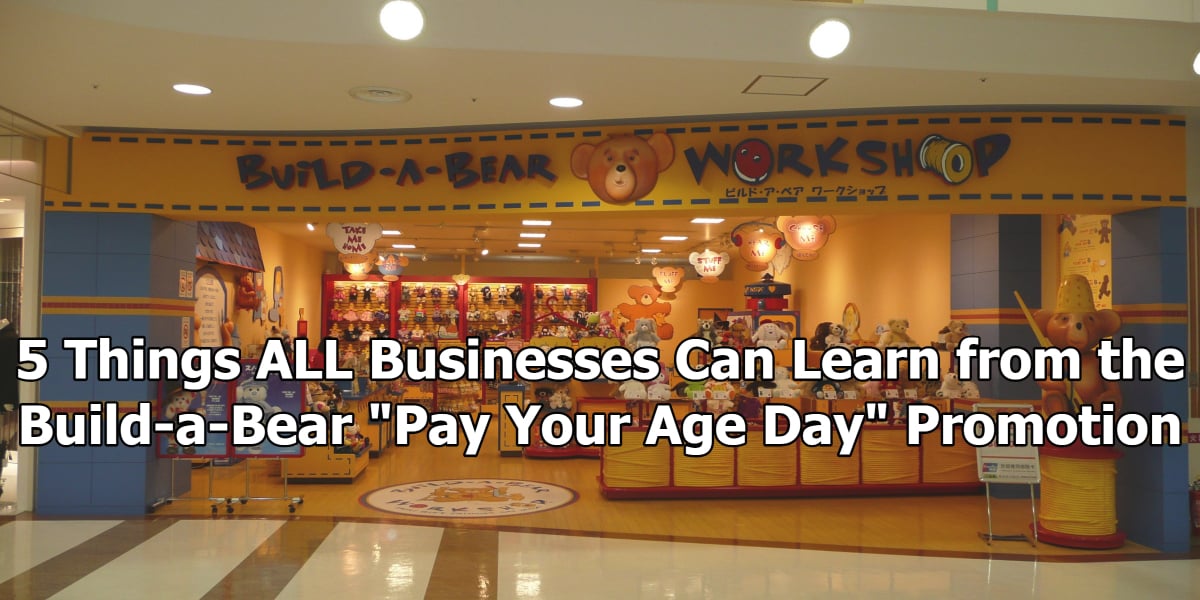 Build-A-Bear Pay Your Age Discount: Everything You Need to Know